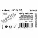 Stěrač FLAT BULK (SLOT) 18"/450mm