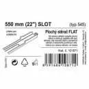 Stěrač FLAT BULK (SLOT) 22"/550mm