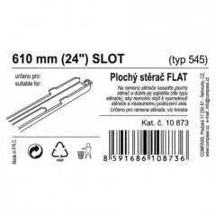 Stěrač FLAT BULK (SLOT) 24"/610mm