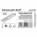 Stěrač FLAT BULK (SLOT) 24"/610mm
