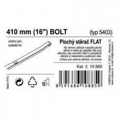 Stěrač FLAT BULK (BOLT) 16"/410mm