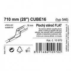 Stěrač FLAT BULK (CUBE16) 28"/710mm