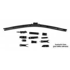 Stěrač HYBRID 710mm + 11 adaptérů TEFLON