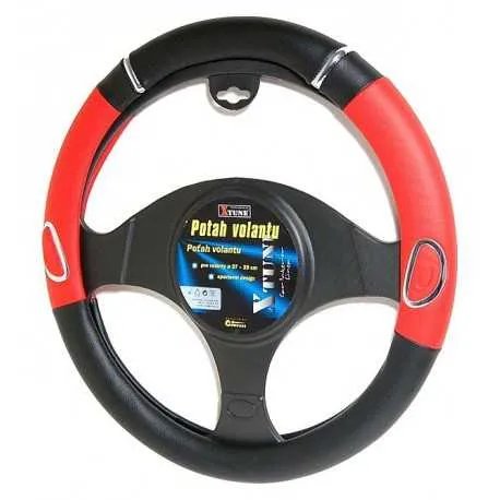 Potah volantu RALLY červený Potah volantu RALLY červený