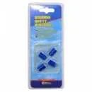 Ozdobné kryty ventilků modré