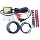 Světla denního svícení 4 HIGH POWER LED 12V/24V (kulatá 70 mm)
