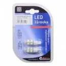 Žárovka 9 SUPER LED 12V T10 bílá 2ks