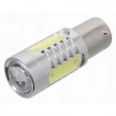 Žárovka 4 SMD LED 12V Ba15S s rezistorem CAN-BUS ready bílá