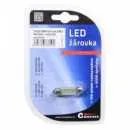 Žárovka 27 SMD LED 12V suf. SV8.5 38mm bílá