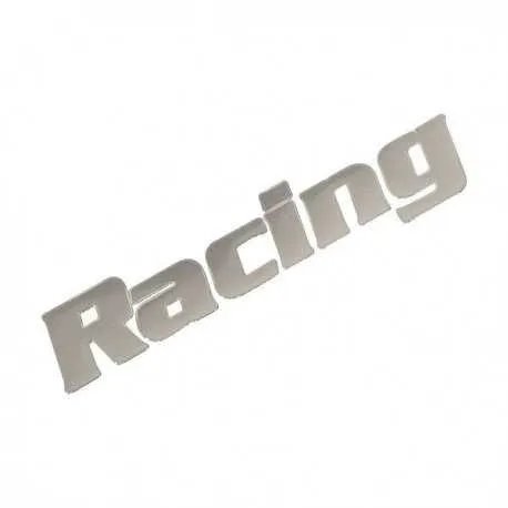 Znak RACING samolepící METAL velký Znak RACING samolepící METAL velký