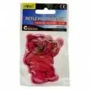 Přívěšek reflexní BEAR - fialový