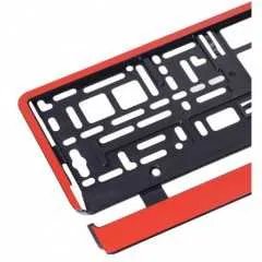 Podložka pod SPZ RED STRIP