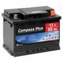 Autobaterie COMPASS PLUS 12V 55Ah 420A