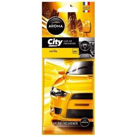 Osvěžovač Aroma CAR CITY VANILLA Osvěžovač Aroma CAR CITY VANILLA