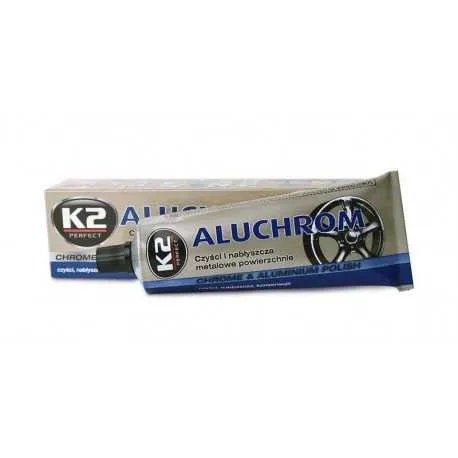 K2 ALUCHROM 120 g - pasta na čištění a leštění kovových povrchů