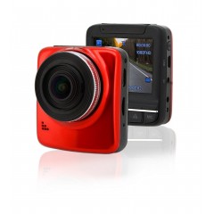 Kamera do auta Full HD 2,4" červená GPS