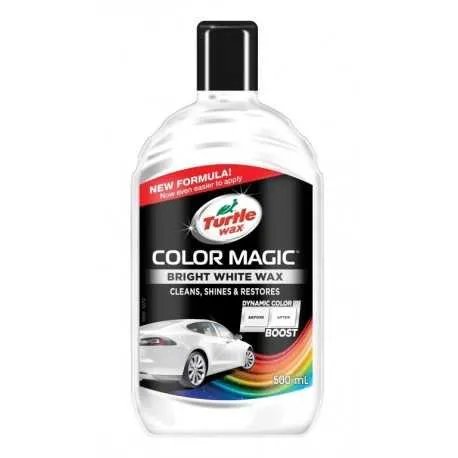 Turtle Wax® COLOR MAGIC Barevný vosk - bílý 500ml