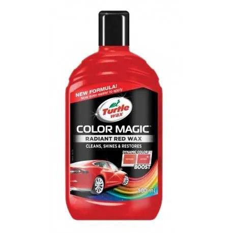 Turtle Wax® COLOR MAGIC Barevný vosk - červený 500ml