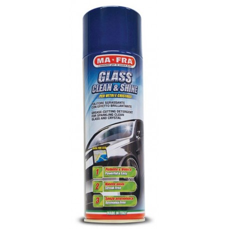 MA-FRA® GLASS CLEANER Čistič skel a hladkých povrchů na bázi aktivní pěny 600ml