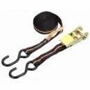 Popruh s ráčnou a háky 5m TÜV/GS Homologace - k uchycení nákladu